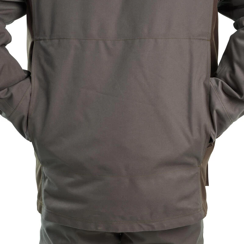 VESTE CHASSE IMPERMÉABLE CHAUDE 500 VERTE 8 VESTE CHASSE IMPERMÉABLE CHAUDE 500 VERTE – Image 6