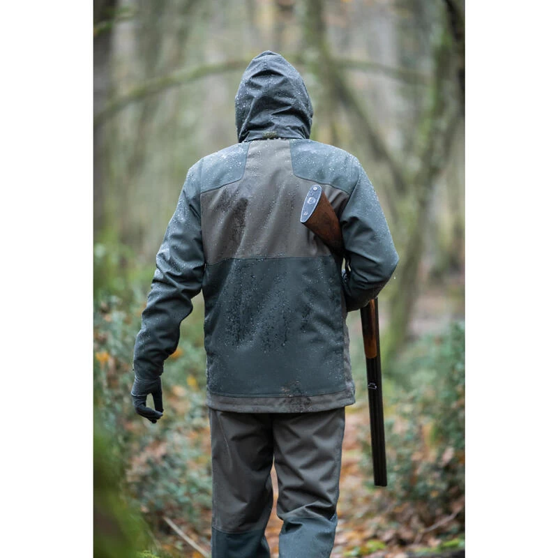 Veste Chasse Résistante Et Imperméable Supertrack Verte 100 9 Veste Chasse Résistante Et Imperméable Supertrack Verte 100 – Image 7