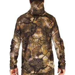 Veste Chasse Silencieuse Chaude Respirante 900 Camouflage Furtiv -Activités De Plein Air veste chasse silencieuse chaude respirante 900 camouflage furtiv 3