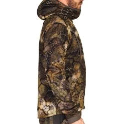 Veste Chasse Silencieuse Chaude Respirante 900 Camouflage Furtiv -Activités De Plein Air veste chasse silencieuse chaude respirante 900 camouflage furtiv 7