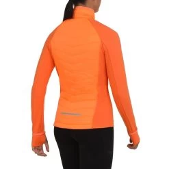 Veste De Course Superhermique Des Femmes Avec Poches Zippées Et Capot -Activités De Plein Air veste de course superhermique des femmes avec poches zippees et capot 2