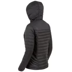 HIGHLANDER Veste En Duvet Hybride Barra Jacket Pour Femmes Avec Capuche -Noir -Activités De Plein Air veste en duvet hybride barra jacket pour femmes avec capuche noir 2