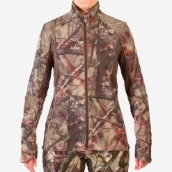 VESTE FEMME CHASSE SILENCIEUSE RESPIRANTE CAMOUFLAGE 500 13 VESTE FEMME CHASSE SILENCIEUSE RESPIRANTE CAMOUFLAGE 500 -Activités De Plein Air veste femme chasse silencieuse respirante camouflage 500 1