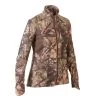VESTE FEMME CHASSE SILENCIEUSE RESPIRANTE CAMOUFLAGE 500 -Activités De Plein Air veste femme chasse silencieuse respirante camouflage 500