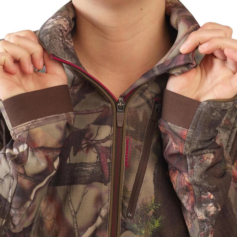 VESTE FEMME CHASSE SILENCIEUSE RESPIRANTE CAMOUFLAGE 500 12 VESTE FEMME CHASSE SILENCIEUSE RESPIRANTE CAMOUFLAGE 500 – Image 10