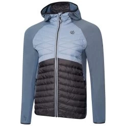 Dare 2b Veste Hybride MOUNTAINEER Homme (Bleuet Clair / Noir) -Activités De Plein Air veste hybride mountaineer homme bleuet clair noir 2