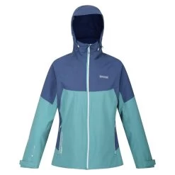 Regatta Veste Imperméable BOSFIELD Femme (Jade Bleu / Denim)