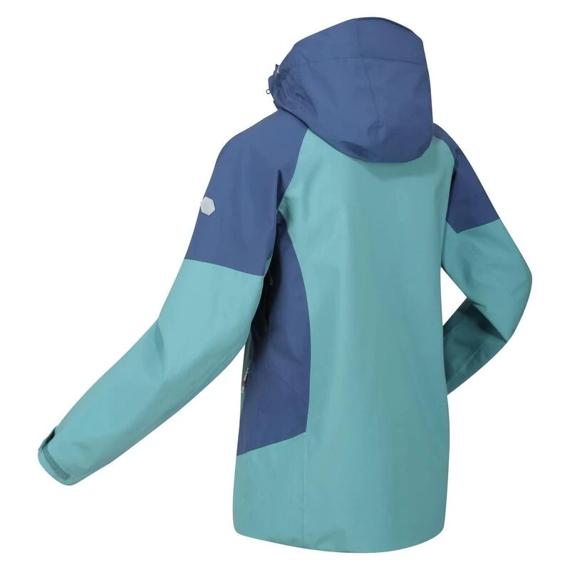 Regatta Veste Imperméable BOSFIELD Femme (Jade Bleu / Denim) 6 Regatta Veste Imperméable BOSFIELD Femme (Jade Bleu / Denim) – Image 4