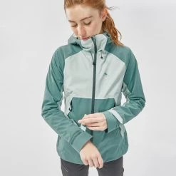 Quechua Veste Imperméable De Randonnée Montagne - MH500 - Femme -Activités De Plein Air veste impermeable de randonnee montagne mh500 femme 4