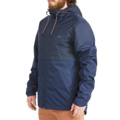 Quechua Veste Imperméable De Randonnée - NH500 Flap - Homme -Activités De Plein Air veste impermeable de randonnee nh500 flap homme 4