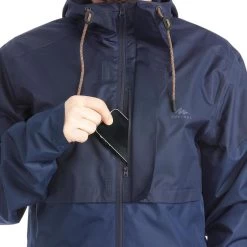 Quechua Veste Imperméable De Randonnée - NH500 Flap - Homme -Activités De Plein Air veste impermeable de randonnee nh500 flap homme 9