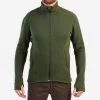 Veste Laine Chasse Chaude Respirante Silencieuse Verte 900 -Activités De Plein Air veste laine chasse chaude respirante silencieuse verte 900