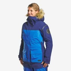 Veste Parka 3en1 Imperméable Modulaire De Trek - Artic 900 -33 °C - Femme -Activités De Plein Air veste parka 3en1 impermeable modulaire de trek artic 900 33 c femme 3