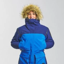 Veste Parka 3en1 Imperméable Modulaire De Trek - Artic 900 -33 °C - Femme -Activités De Plein Air veste parka 3en1 impermeable modulaire de trek artic 900 33 c femme 7