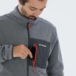 Veste Polaire Columbia Grise De Randonnée Montagne - Homme 9 Veste Polaire Columbia Grise De Randonnée Montagne - Homme -Activités De Plein Air veste polaire columbia grise de randonnee montagne homme 3