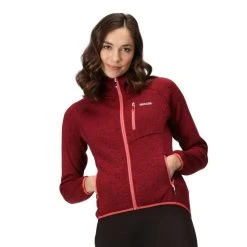 Regatta Veste Polaire NEWHILL Femme (Rouge Foncé) 9 Regatta Veste Polaire NEWHILL Femme (Rouge Foncé) -Activités De Plein Air veste polaire newhill femme rouge fonce 2
