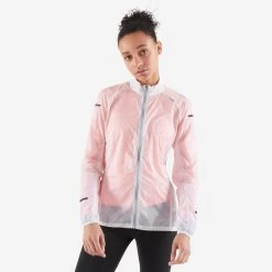 Veste Running Coupe Vente Femme - KIPRUN WIND Blanc