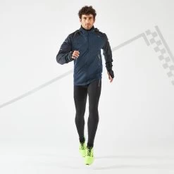 VESTE RUNNING HIVER DEPERLANTE COUPE-VENT HOMME - KIPRUN WARM REGUL BLEU FONCE 7 VESTE RUNNING HIVER DEPERLANTE COUPE-VENT HOMME - KIPRUN WARM REGUL BLEU FONCE -Activités De Plein Air veste running hiver deperlante coupe vent homme kiprun warm regul bleu fonce 1