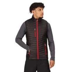 Regatta Veste Sans Manches NAVIGATE Homme (Noir / Rouge Classique) -Activités De Plein Air veste sans manches navigate homme noir rouge classique 2