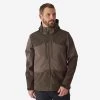 VESTE SOFTSHELL CHASSE MARRON 500 -Activités De Plein Air veste softshell chasse marron 500
