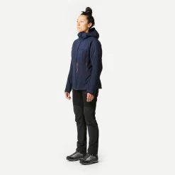 Veste Softshell Coupe Vent De Trek Montagne - MT900 Bleu Marine Femme 13 Veste Softshell Coupe Vent De Trek Montagne - MT900 Bleu Marine Femme -Activités De Plein Air veste softshell coupe vent de trek montagne mt900 bleu marine femme 2