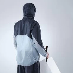 Quechua Veste Ultra Légère De Randonnée Rapide FH 900 Homme Bleu Grise. -Activités De Plein Air veste ultra legere de randonnee rapide fh 900 homme bleu grise 3