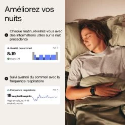 Withings - ScanWatch Light (37mm-black) -Activités De Plein Air withings scanwatch light 37mm black 4