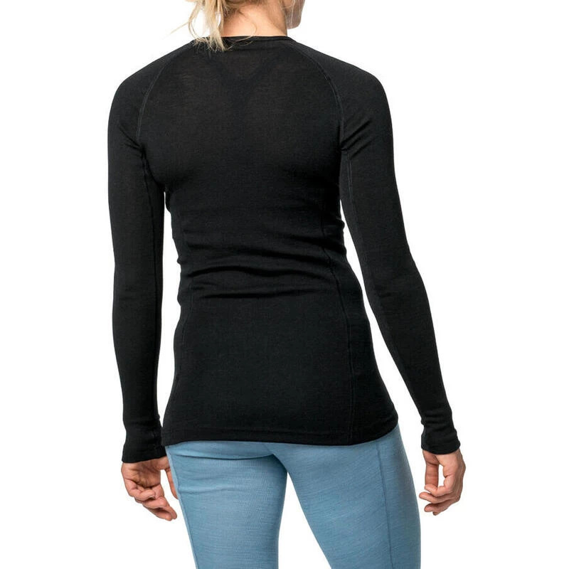 Woolpower Merino Base Layer Crewneck LITE - Noir 6 Woolpower Merino Base Layer Crewneck LITE - Noir – Image 4